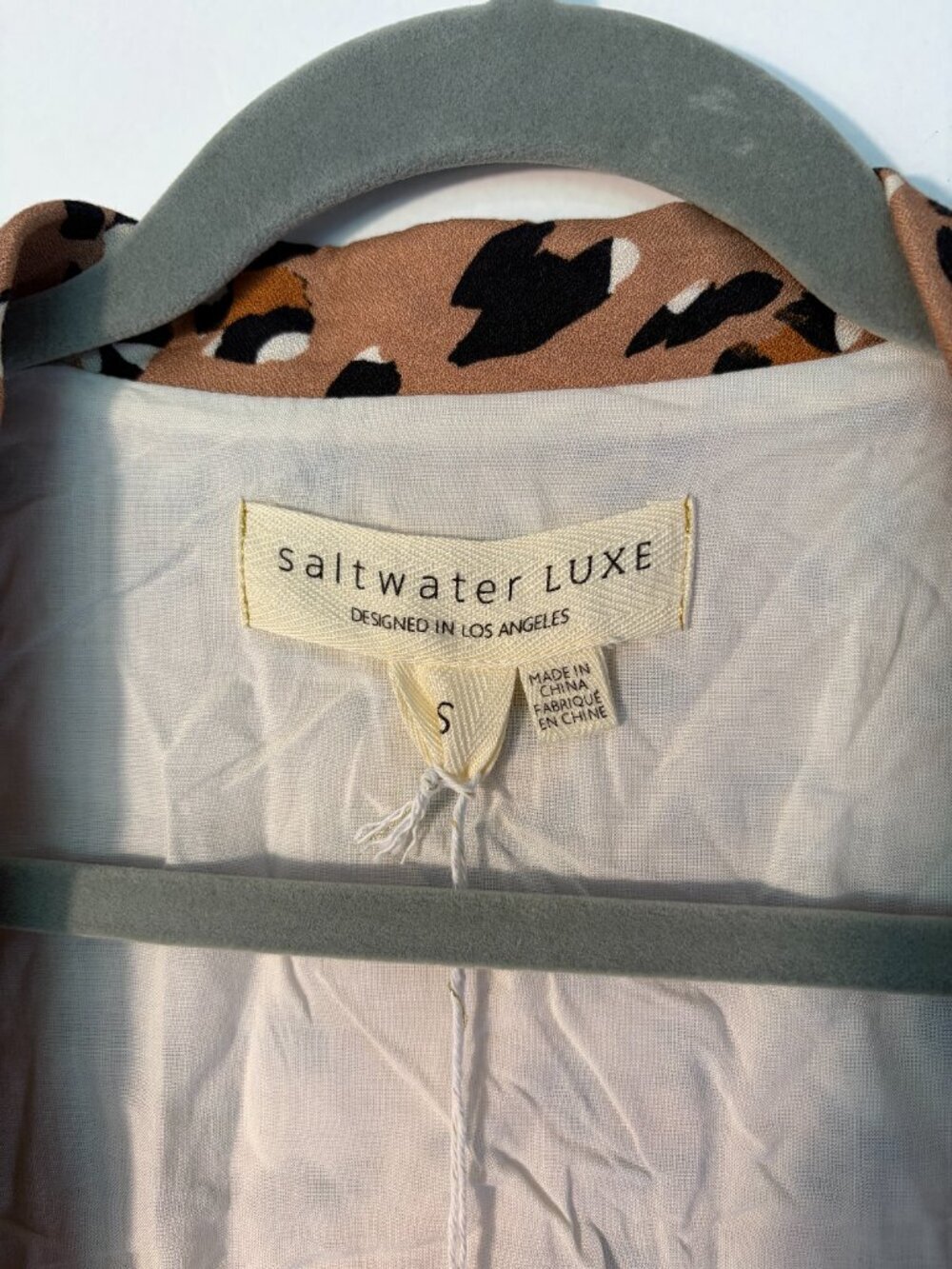 Saltwater Luxe Cidar Long Sleeve Crop Jacket (NWT) - Picture 4 of 6
